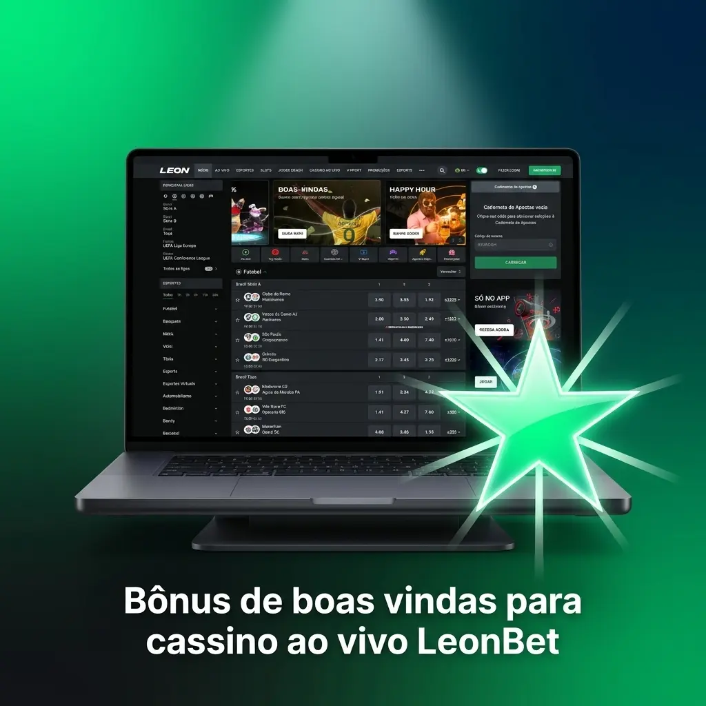 Pacote de boas-vindas LeonBet: até R$9.500 em bônus e rodadas grátis nos 3 primeiros depósitos no cassino ao vivo