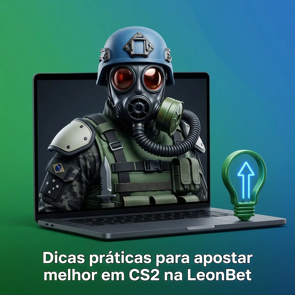 Dicas para apostar melhor em CS2 na LeonBet: gestão de banca, análise de mapas, elenco, formato, handicap e registro