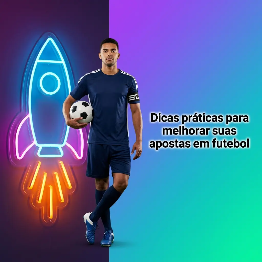 Ilustração com checklist de dicas para apostas em futebol: análise de forma, elenco, estatísticas, banca e controle emocional