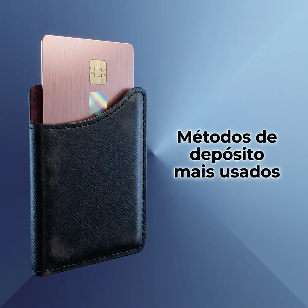 Lista dos métodos de depósito mais usados no Brasil: Pix via AstroPay, PicPay, AstroPay carteira e cripto (BTC, USDT, ETH, LTC)