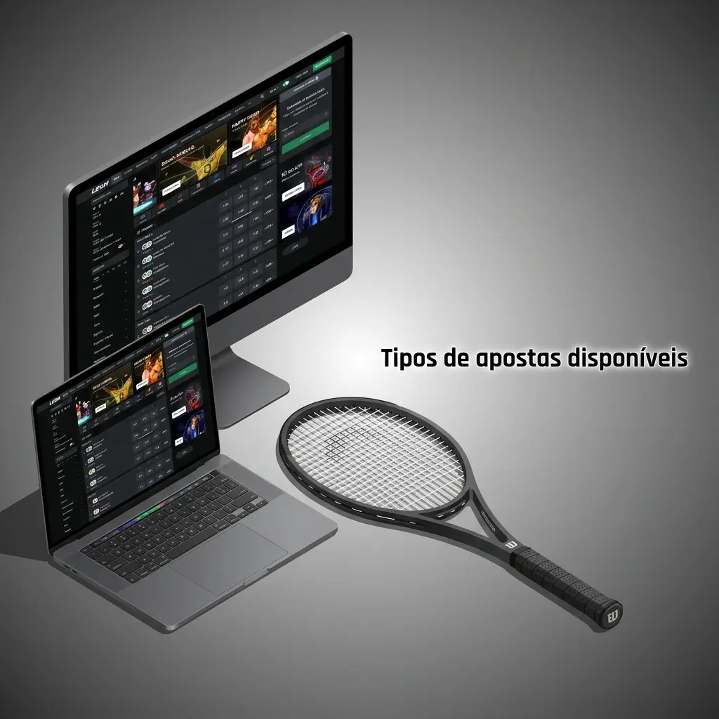 Infográfico com tipos de apostas: simples, múltipla e sistema, mostrando combinações de seleções e nível de risco