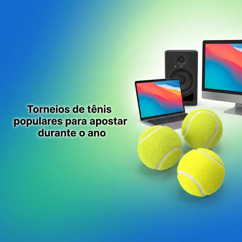 Lista de torneios de tênis para apostas: Grand Slams, ATP/WTA 1000, 500, 250, Copa Davis e ITF
