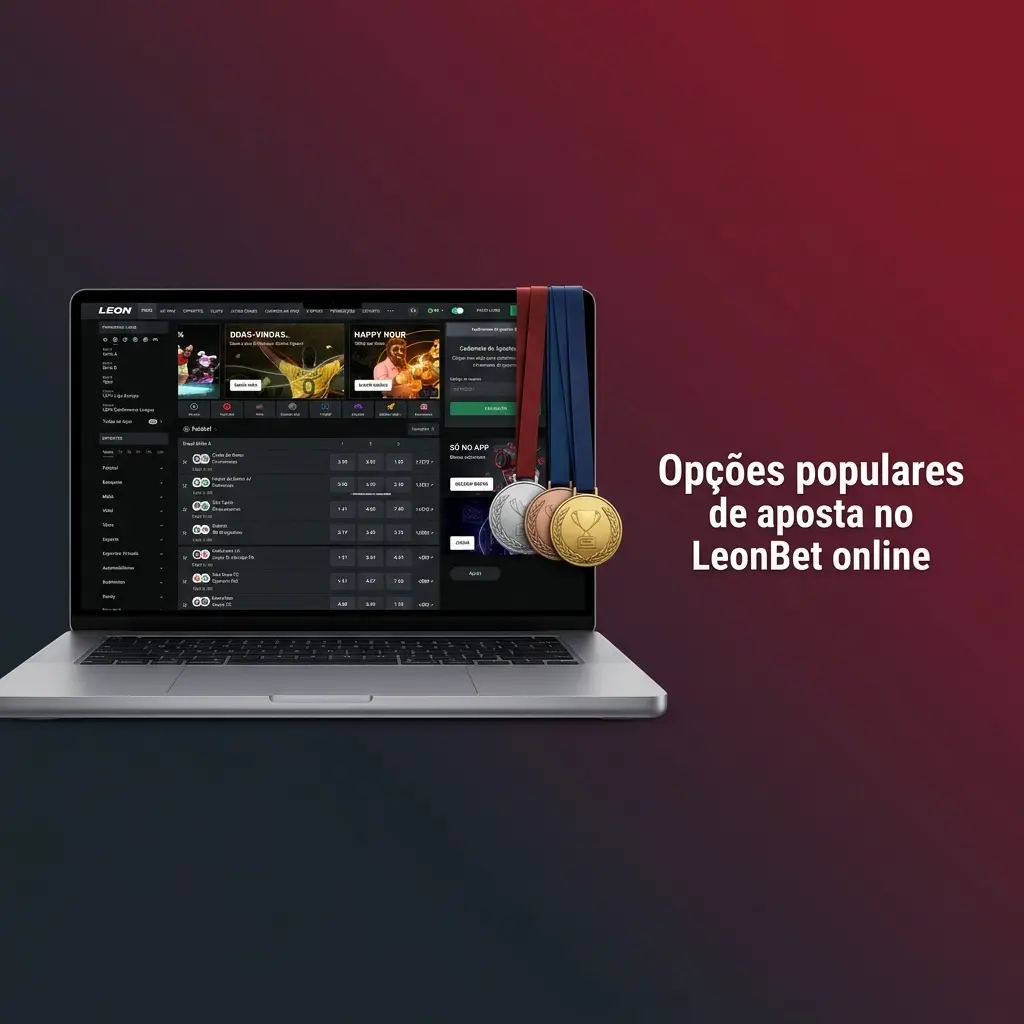 Opções populares de aposta no LeonBet online, com formatos rápidos e controle de risco na montagem do bilhete