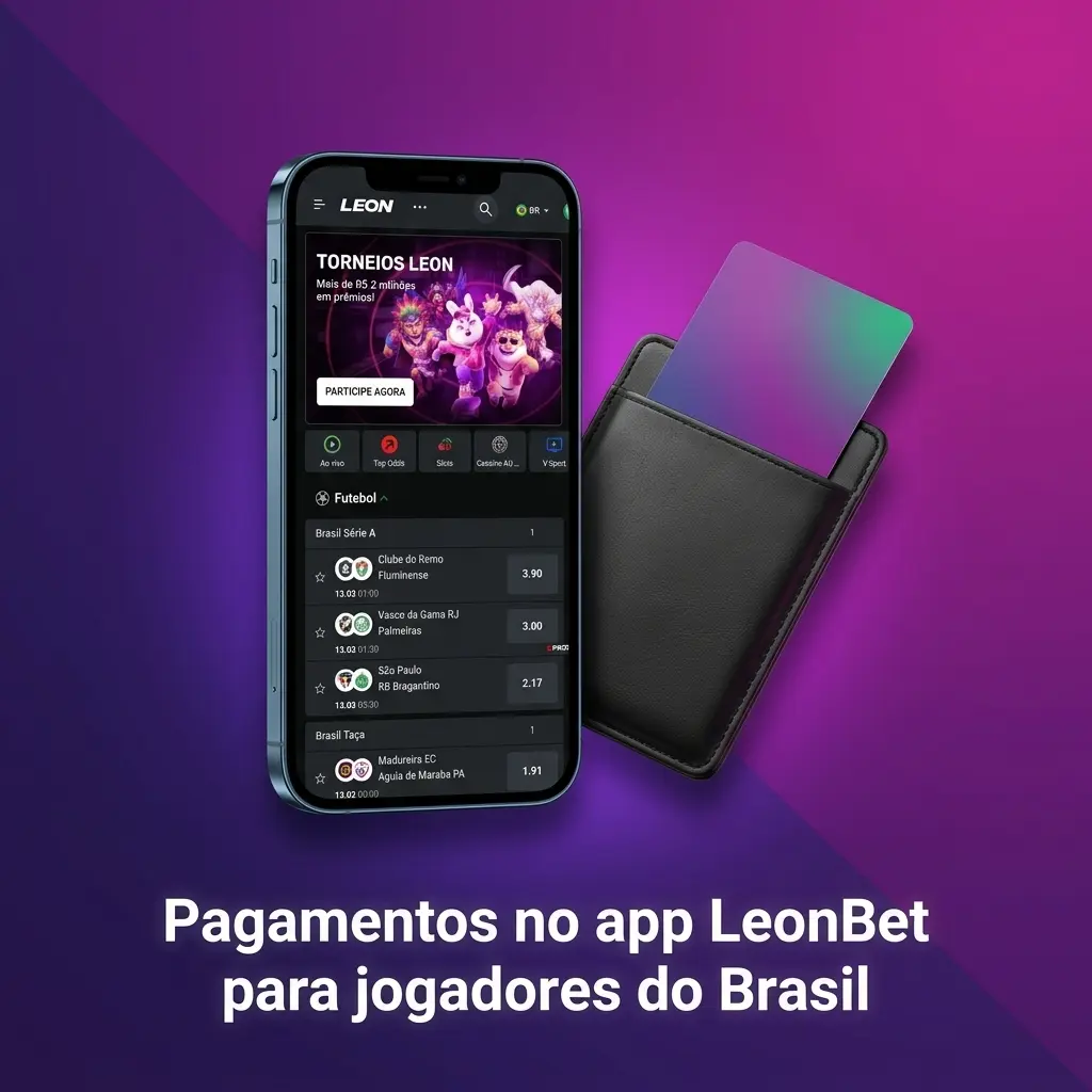 Pagamentos no app LeonBet no Brasil: depósitos e saques via Pix, cartão, transferência e carteiras eletrônicas no Caixa