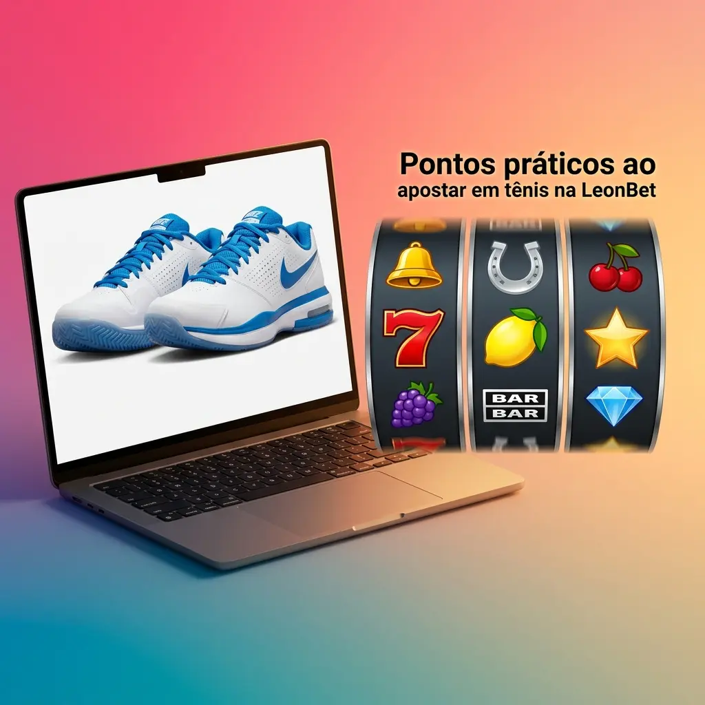 Painel da LeonBet para apostas em tênis com odds ao vivo, mercados de sets e games, estatísticas e opção de cashout