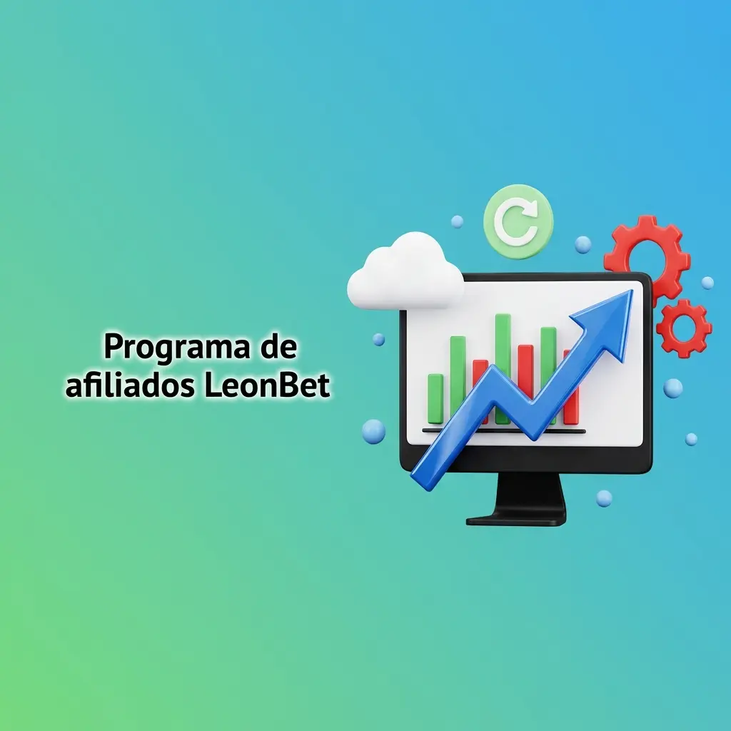 Programa de afiliados LeonBet com painel de métricas, relatórios, modelos de comissão e materiais de divulgação